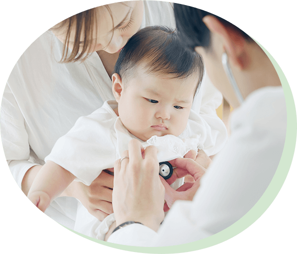 小児科専門医・認定指導医が小児疾患全般に幅広く対応